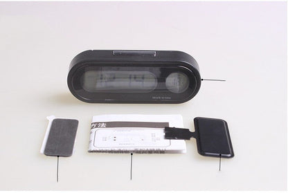 Car Clock Thermometer Two-in-one Luminous Electronic Watch Car